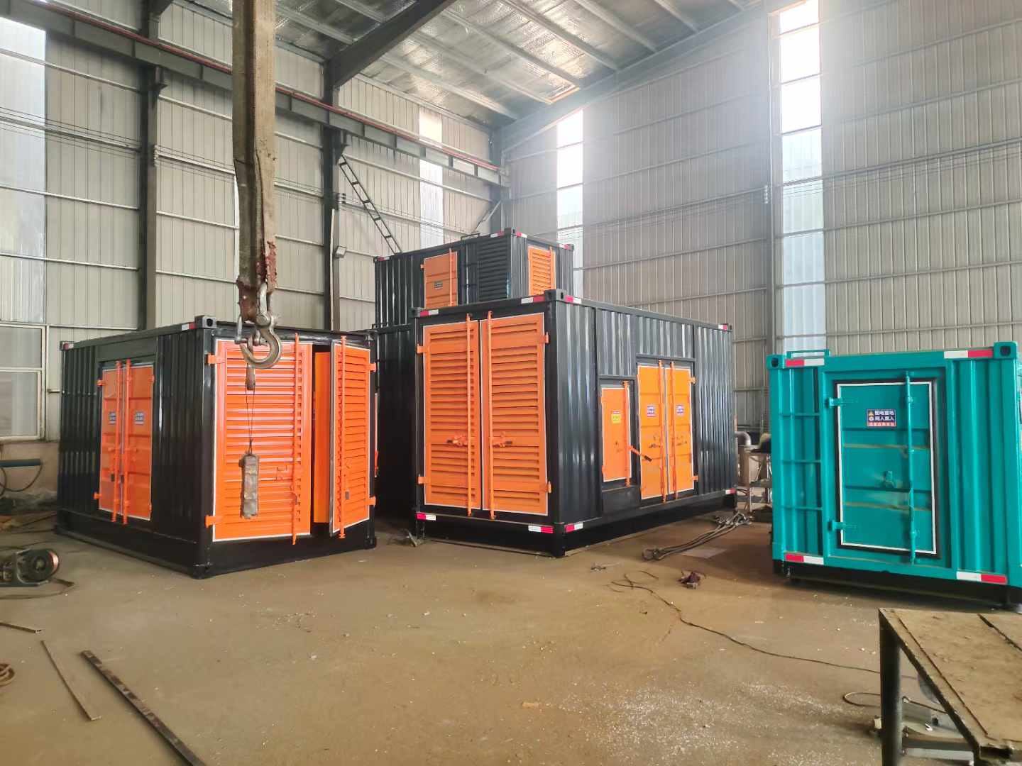 鹤岗500kw柴油发电机组可以带动多少功率设备？